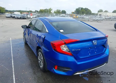 2020 Honda Civic Lx z USA, uszkodzony, nr VIN 2HGFC2F6XLH555967